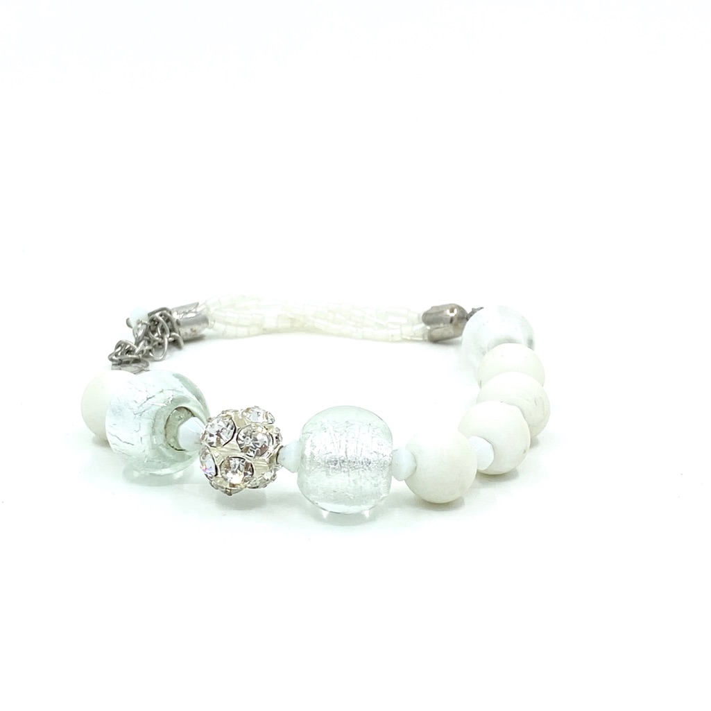 Hand Blown Venetian Glass Bracelet